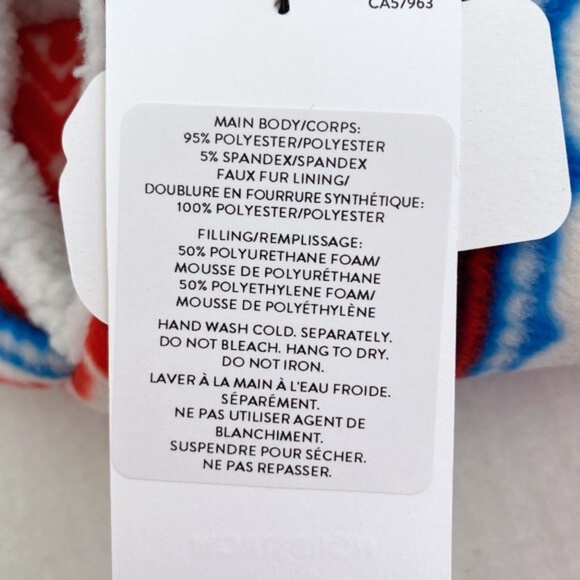 NEW Nordstrom Convertible Microfleece Family Scuff Slippers Small/Medium - Picture 13 of 15